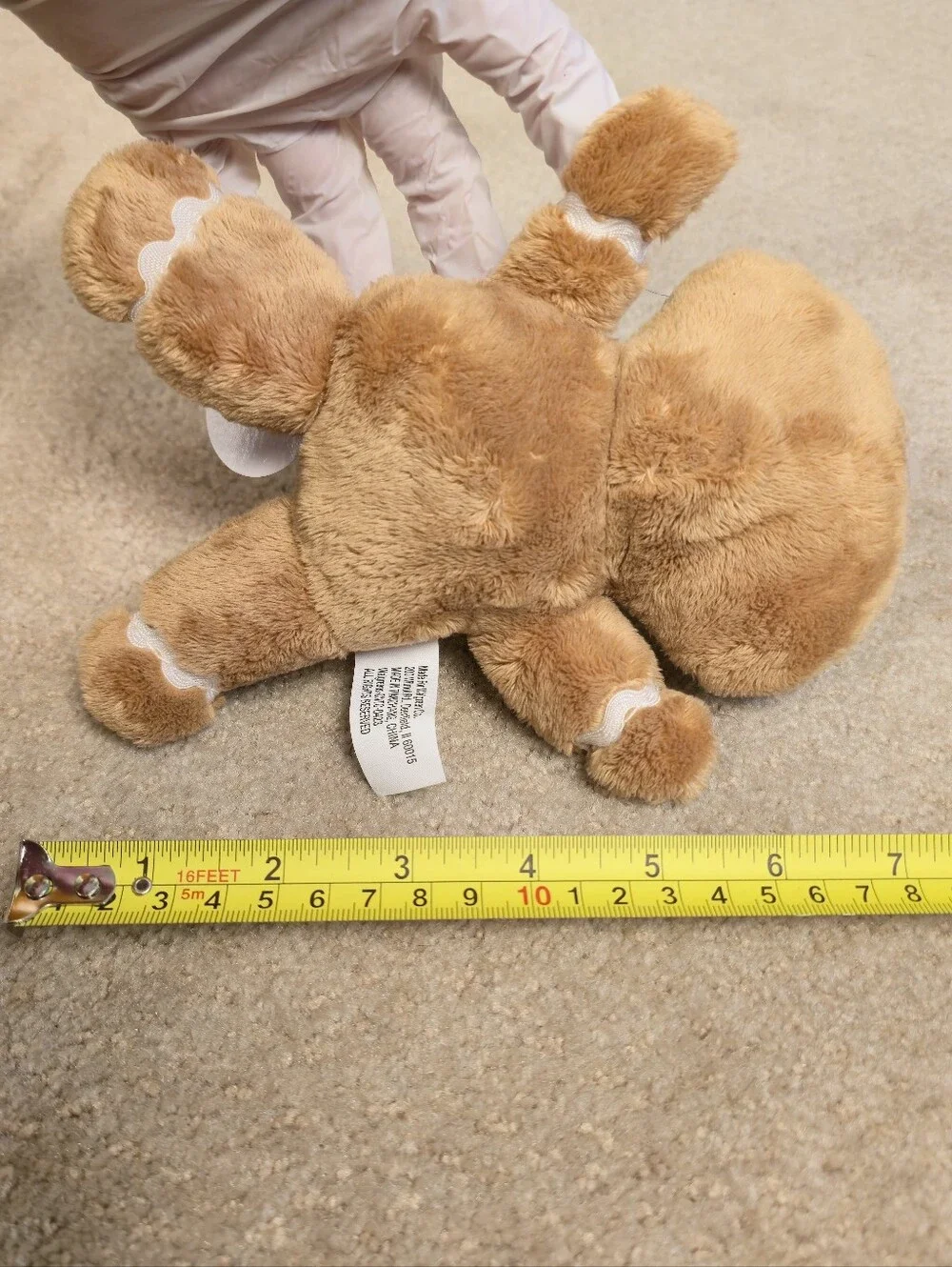 Cvs Gingerbread Man Occasions Gingerbread Man Pull Leg String Talking Plush